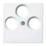 BUSCH-JAEGER 1743-03-914 antenna cover balance SI 3-fold | alpine white