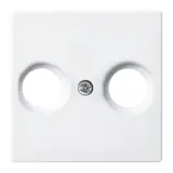 BUSCH-JAEGER 2531-914 Antenna Cover Balance SI 2-fold | alpine white
