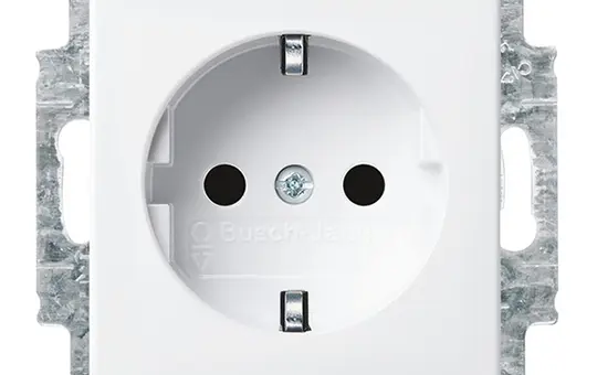 BUSCH-JAEGER 20EUC-914 SCHUKO socket balance standard | alpine white