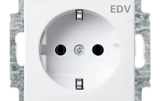 BUSCH-JAEGER 20EUC/DV-914 IT socket balance EDP | alpine white