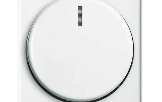 BUSCH-JAEGER 2115-914 rotary dimmer cover Balance SI standard | alpine white