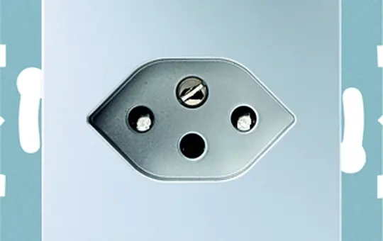 JUNG A1520-13BFSEVAL international socket A/AS Ch | aluminum