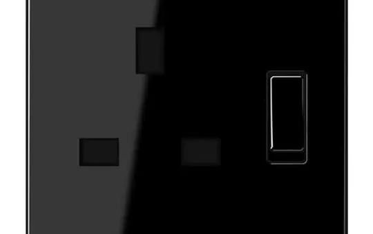JUNG LS3171SW international socket LS GB, switch | black