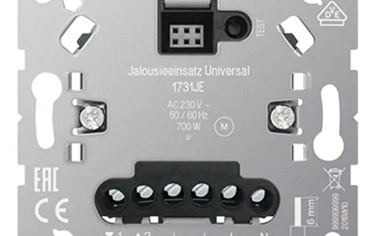 JUNG 1731JE blind insert Universal
