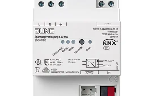 JUNG 20640REG KNX bus power supply 640mA