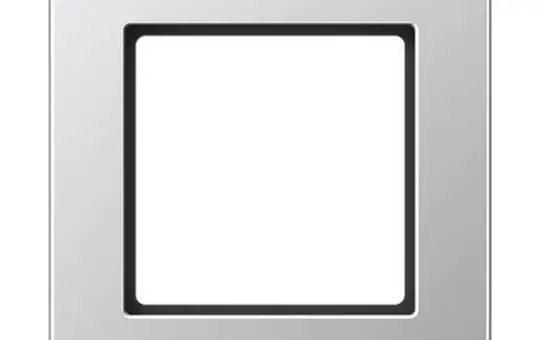 JUNG A5581BFAL cover frame A 550 1-fold | aluminum