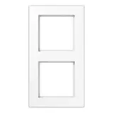 JUNG A5582BFWW cover frame A 550 2-fold | alpine white