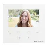BUSCH-JAEGER M22401-W-03 indoor station video welcome WiFi | glass white | 4,3 Zoll