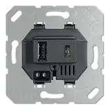 JUNG USB15CASW USB charger 15W, USB-A & USB-C | black