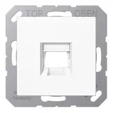 JUNG A1569-1WEWW modular jack insert series A 1-fold, Assmann | alpine white