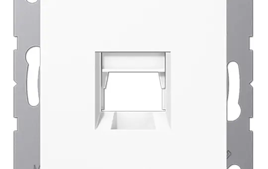 JUNG A1569-1WEWW modular jack insert series A 1-fold, Assmann | alpine white