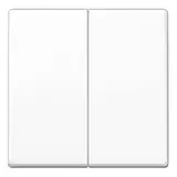 JUNG AS102WW KNX rocker series AS 2-fold | alpine white