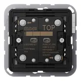 JUNG LSCD10921ST KNX pushbutton sensor F10 LS 2-fold, universal