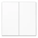 JUNG LS102WW KNX rocker F10 series LS 2-fold | alpine white