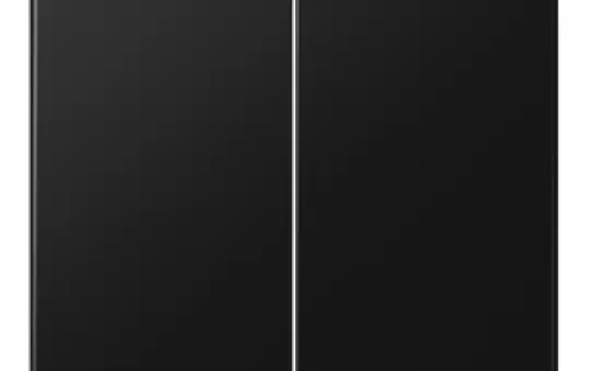 JUNG LS102SWM KNX rocker F10 series LS 2-fold | graphite black matt