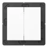 JUNG BLEA595WW wireless pushbutton sensor BLE series A 4-fold | alpine white