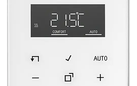 JUNG LS1790DWW display for room temperature control series L standard | alpine white