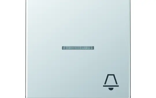 JUNG A590KO5KAL describ. Control rocker series A 1-fold, bell | aluminum