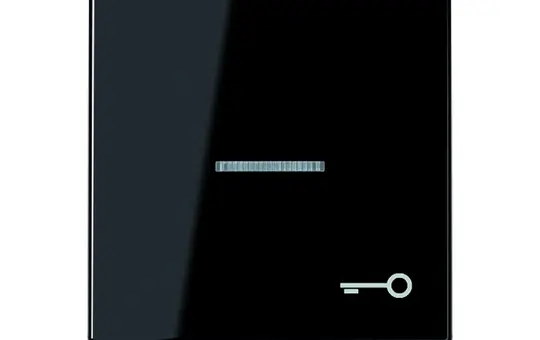 JUNG A590KO5TSW describ. Control rocker series A 1-fold, key | black