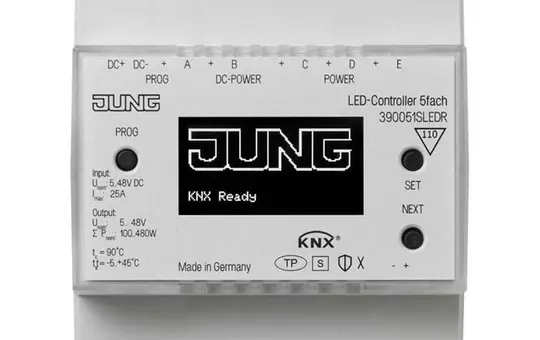 JUNG 390051SLEDR KNX LED controller 5-fold