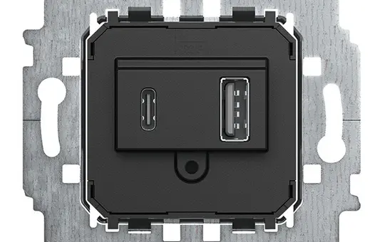 BUSCH-JAEGER 6475U USB power supply insert USB A/C