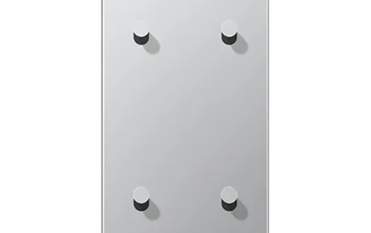 JUNG AL12-25K0 cover rocker arm "cone" series LS 2-fold, 2-fold2 lever, vertical | aluminum