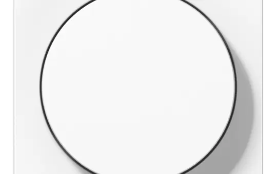 JUNG A1740BFWW rotary dimmer cover series A Thermoplastic | alpine white