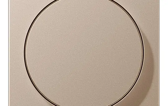 JUNG A1740CH rotary dimmer cover series A standard | champagne