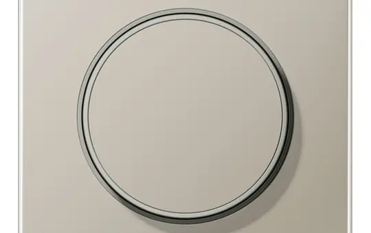 JUNG ES1740 rotary dimmer cover LB series LS standard | stainless steel