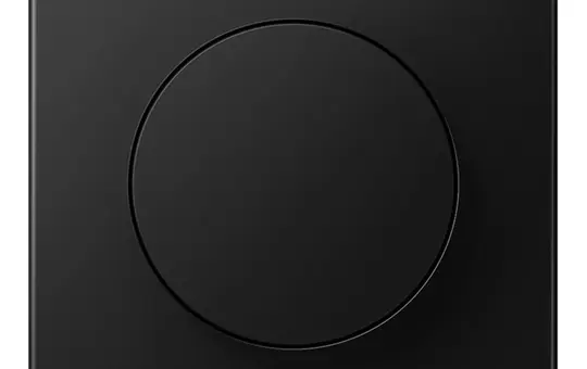 JUNG LS1740SWM rotary dimmer cover LB series LS standard | graphite black matt