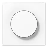 JUNG LS1740WW rotary dimmer cover LB series LS standard | alpine white