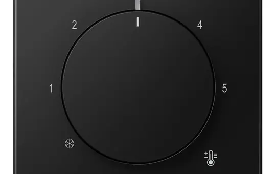 JUNG LS1749BFSWM RTR cover series LS Thermoplastic | matt black