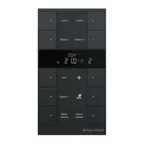 BUSCH-JAEGER SBR-F-10.0.11-885 f@h pushbutton sensor tenton 10x, RTR | matt black