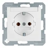 BERKER described SCHUKO socket S/B 