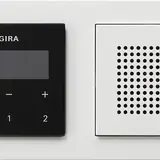 GIRA flush-mounted radio set E2 