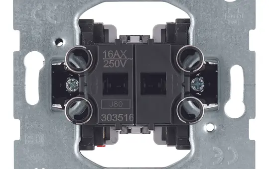 BERKER 303516 rocker switch Two-way/two-way switch, 16 A