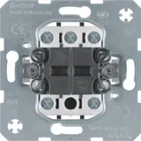 BERKER 503404 rocker switch 4 closers, middle position