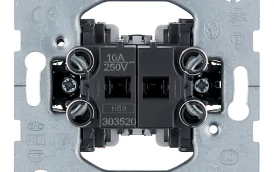 BERKER 303520 blind rocker switch 2-fold
