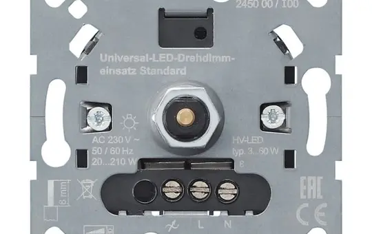 GIRA rotary dimmer S3000 