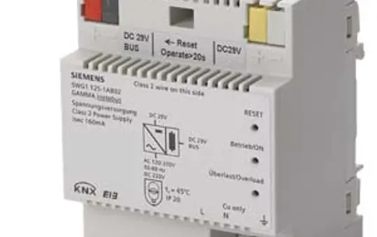 SIEMENS 5WG1125-1AB12 KNX bus power supply 320mA