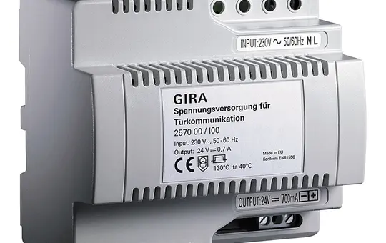 GIRA 257000 power supply 24 V DC 0.7A
