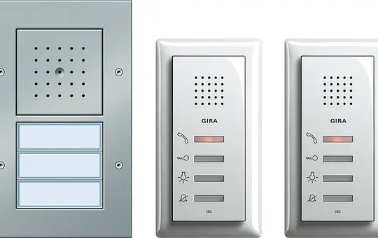 GIRA 049544 TKS complete package TX_44 Audio, two-family house