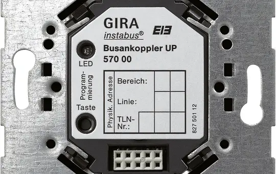 GIRA 057000 KNX bus coupler Bus coupler flush-mounted