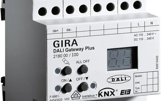 GIRA 218000 KNX DALI gateway standard