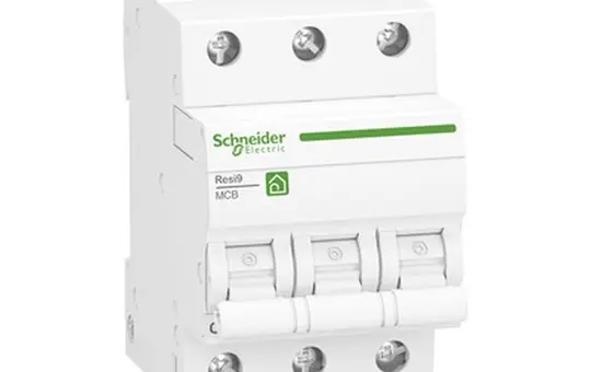 SCHNEIDER R9F24350 circuit breaker Resi9 3-pole. Type C 50A