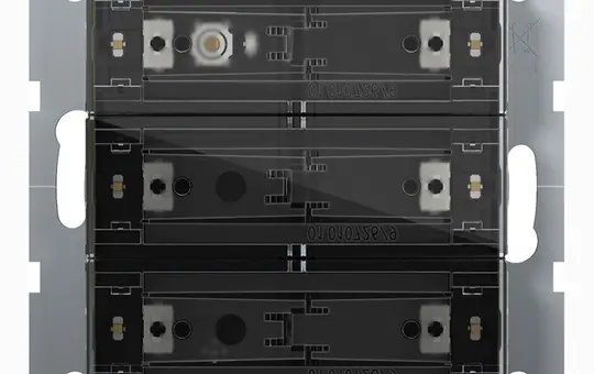 GIRA 504300 KNX pushbutton sensor 4 System 55 3-fold, comfort