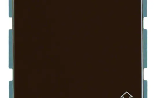 BERKER 471601 SCHUKO socket wg UP IP44 Touch protection, hinged lid | shiny brown