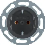 BERKER 475501 SCHUKO socket 1930 Touch protection | shiny black