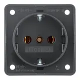 BERKER 941852505 SCHUKO socket Integro Flow screw terminals | anthracite matt