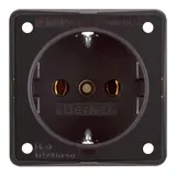 BERKER 941852501 SCHUKO socket Integro Flow screw terminals | brown matt